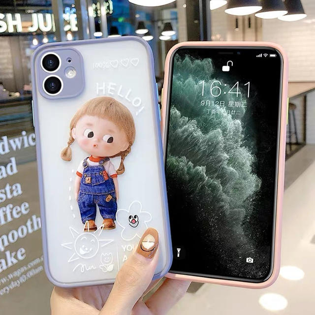 Iphone11pro Case 可愛い女の子 ピンクの通販 By Don T Go Shop ラクマ