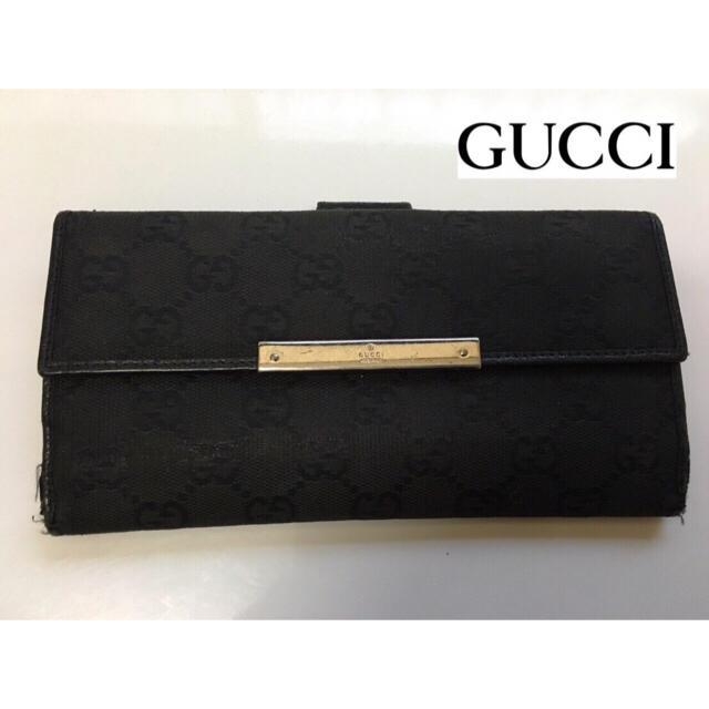 Gucci(グッチ)の✩グッチ 長財布 ブラック✩ レディースのファッション小物(財布)の商品写真