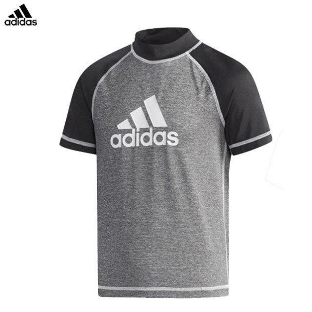 adidas(アディダス)の追加可能【正規品・新品】140サイズ アディダス 半袖 ラッシュガード  スポーツ/アウトドアのスポーツ/アウトドア その他(マリン/スイミング)の商品写真