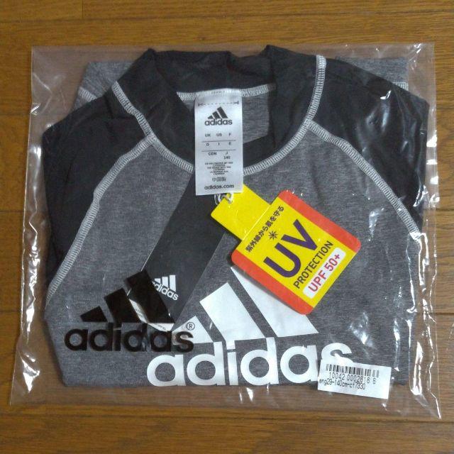 adidas(アディダス)の追加可能【正規品・新品】140サイズ アディダス 半袖 ラッシュガード  スポーツ/アウトドアのスポーツ/アウトドア その他(マリン/スイミング)の商品写真