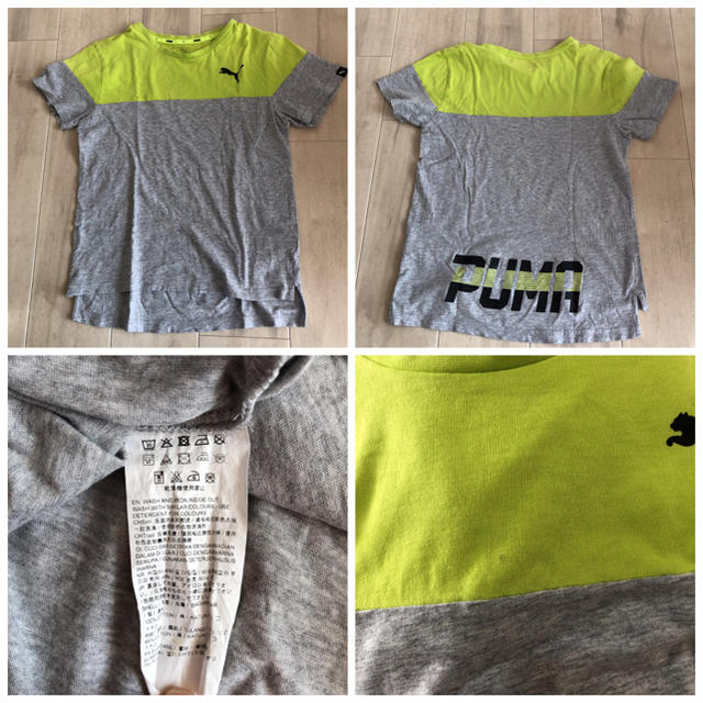 PUMA(プーマ)のPUMA プーマ Tシャツ　2枚セット　150 キッズ/ベビー/マタニティのキッズ服男の子用(90cm~)(Tシャツ/カットソー)の商品写真