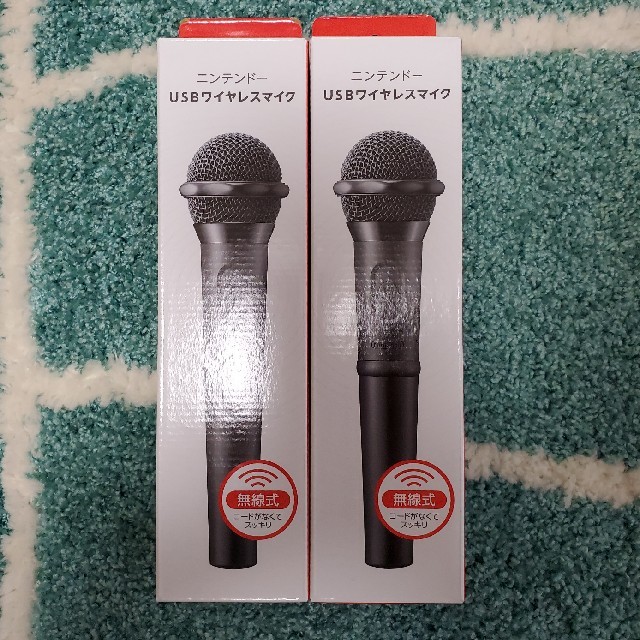 任天堂純正品】新品ニンテンドーUSBワイヤレスマイク 任天堂純正品】新品ニンテンドーUSBワイヤレスマイク