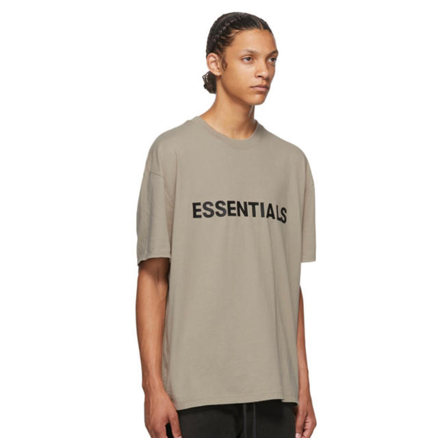 20ss Essentials 新品 ボックス Tシャツ TAUPE M - Tシャツ ...