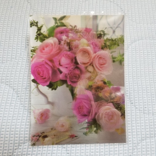 花束のカード