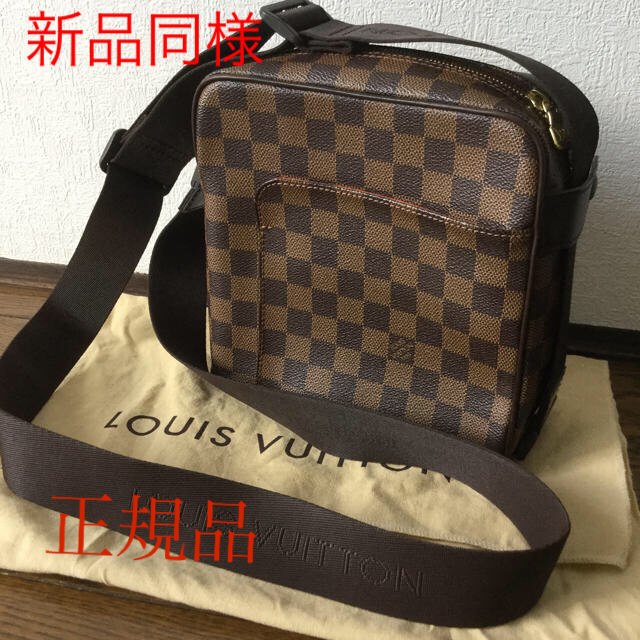 お得】 LOUIS VUITTON バッグ〈正規品〉 ダミエショルダー ☆ぺこ