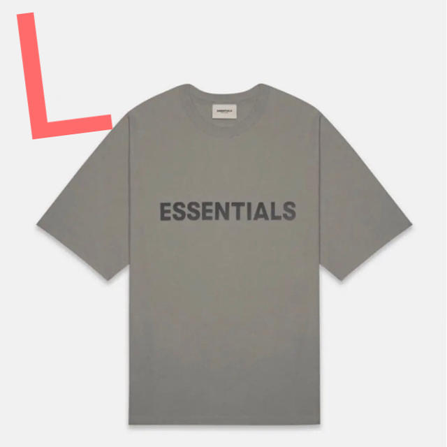 FEAR OF GOD(フィアオブゴッド)の新作 FOG ESSENTIALS S/S TEE チャコール  L メンズのトップス(Tシャツ/カットソー(半袖/袖なし))の商品写真