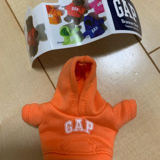 ギャップ(GAP)のGAP パーカー　ガチャ　オレンジ(キャラクターグッズ)