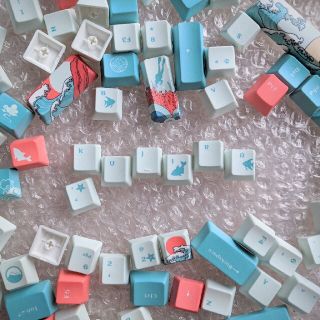 鯨 キーキャップ-Cherry MX(PC周辺機器)