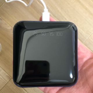 大容量モバイルバッテリー　10000mah ブルー(バッテリー/充電器)