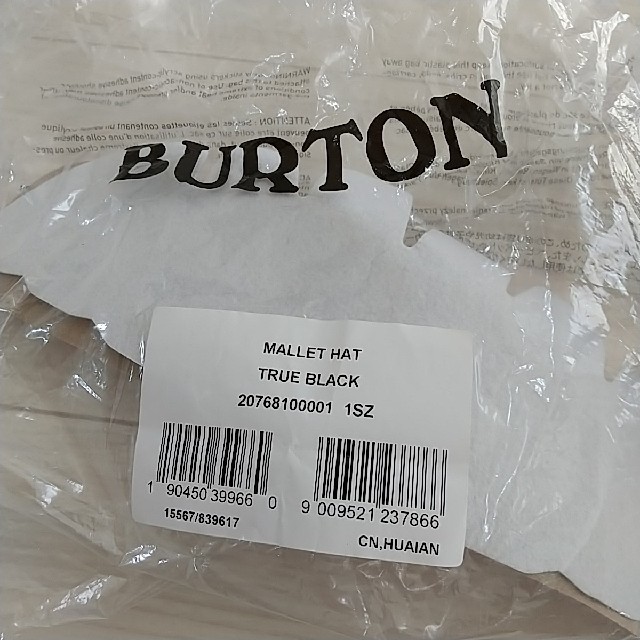 BURTON(バートン)のBURTON TRUE BLACK Free Size バートン 帽子 キャップ メンズの帽子(キャップ)の商品写真