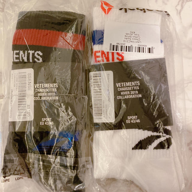 VETEMENTS ソックス 新品未使用 セット売り