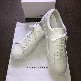 コモンプロジェクト(COMMON PROJECTS)の【美品】OLIVER CABELL オリバーカベル　レザースニーカー(スニーカー)