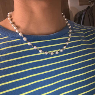 キャピタル(KAPITAL)のパールネックレス　pearl necklace(ネックレス)