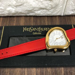 Yves Saint Laurent ハートの腕時計 箱入り サンローラン