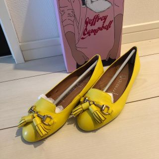 ジェフリーキャンベル(JEFFREY CAMPBELL)のジェフリーキャンベル　フラットシューズ　22.5㎝(ローファー/革靴)