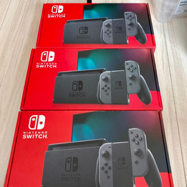 Nintendo Switch - Switch 3台　新品　本体　印なし