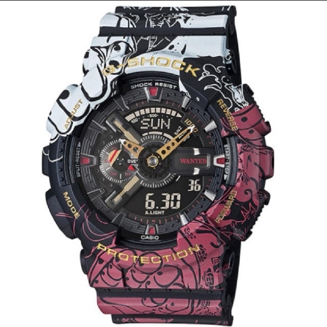 G-SHOCK(ジーショック)の新品未使用品　ワンピース × Gショック GA-110JOP-1A4JR メンズの時計(腕時計(デジタル))の商品写真