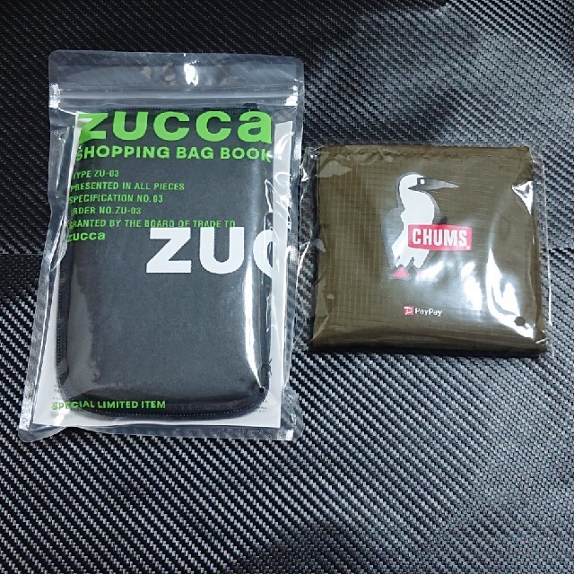 ZUCCa(ズッカ)のCHUMS エコバッグ + zucca ファミマ限定 エコバック メンズのバッグ(エコバッグ)の商品写真