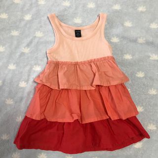 ベビーギャップ(babyGAP)のbabyGAP フリル付きタンクトップ　サイズ80(Ｔシャツ)