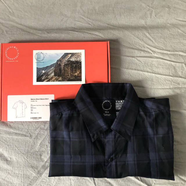 山と道　UL merino short sleeve shirt 新品未使用Barbour