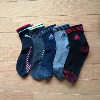 アディダス(adidas)のプーマ、アディダス　5足セット~22ｾﾝﾁ(靴下/タイツ)