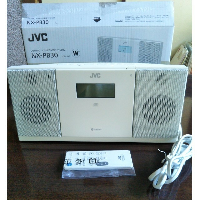 KENWOOD(ケンウッド)のしーたさん専用　JVC NX-PB30-W Bluetooth対応 スマホ/家電/カメラのオーディオ機器(その他)の商品写真