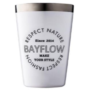 ベイフロー(BAYFLOW)のBAYFLOW  ベイフロー ★ タンブラー ホワイト(タンブラー)