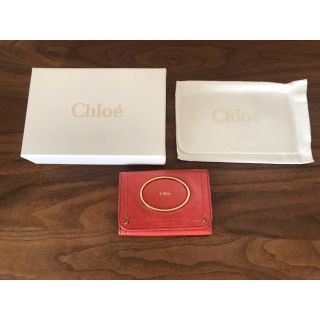 クロエ(Chloe)の【used】Chloe クロエ　6連キーケース　オレンジ系(キーケース)