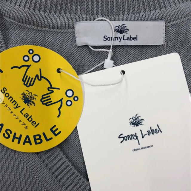 Sonny Label(サニーレーベル)の【新品】Sonny Label Vネックノースリーブニットワンピース レディースのワンピース(ロングワンピース/マキシワンピース)の商品写真