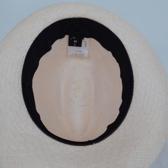 Borsalino(ボルサリーノ)のBorsalino ボルサリーノ 麦わら パナマハット 中折れ 帽子 新品未使用 メンズの帽子(ハット)の商品写真