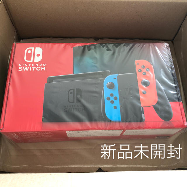 [新品未開封] Nintendo Switch 本体 ネオンブルー/ネオンレッド