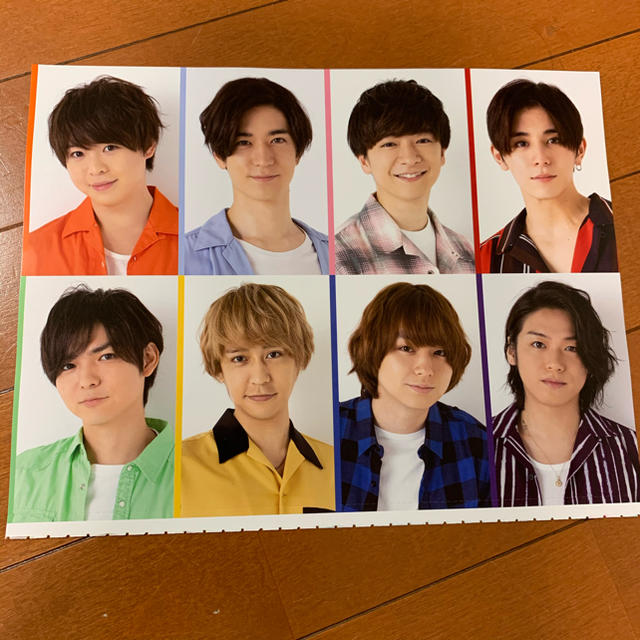 Hey! Say! JUMP(ヘイセイジャンプ)のHey!Say!JUMP   厚紙生カード  Myojo9月号 エンタメ/ホビーの雑誌(アート/エンタメ/ホビー)の商品写真