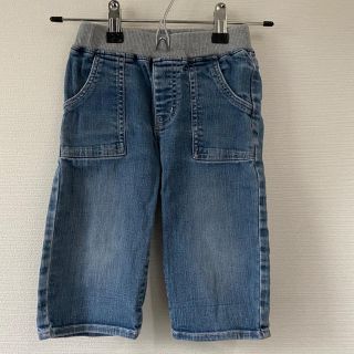 ミキハウス(mikihouse)のミキハウス　デニム　ハーフパンツ　120㎝(パンツ/スパッツ)