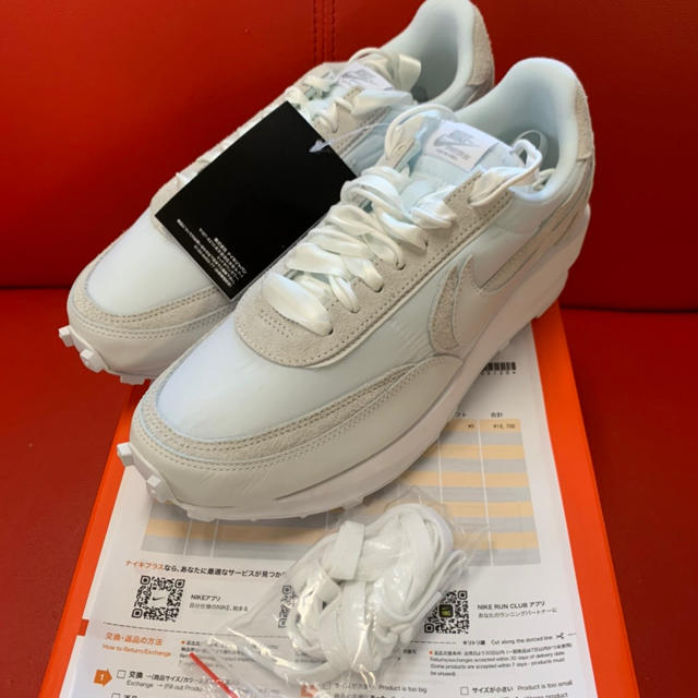 NIKE LDWaffle Sacai White Nylon