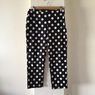 マリメッコ(marimekko)のmarimekkoドットパンツ(クロップドパンツ)