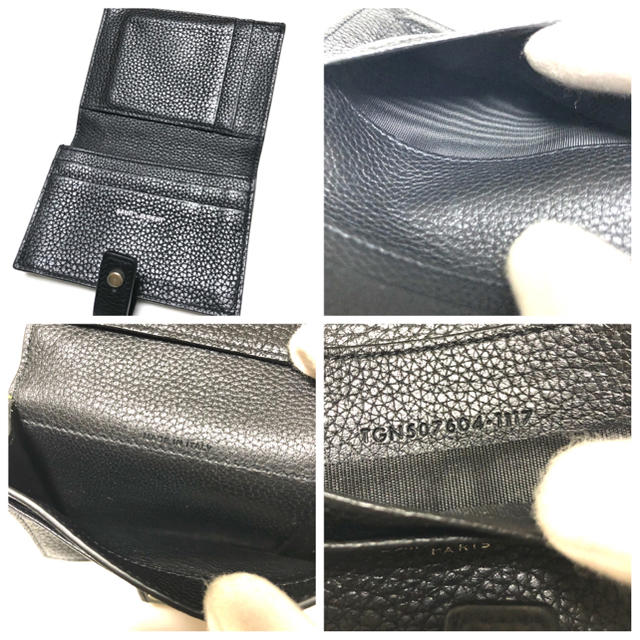 Saint Laurent(サンローラン)のSAINTLAURENT/サンローラン　カードケース/名刺入れ　美品　正規品 レディースのファッション小物(名刺入れ/定期入れ)の商品写真