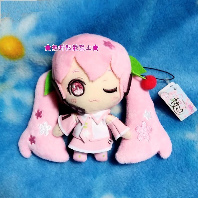 TAITO - 初音ミク 桜ミク ぬいぐるみ マスコット 2020ver. 桜 さくらんぼ TAITO - 初音ミク 桜ミク ぬいぐるみ マスコット 2020ver. 桜 さくらんぼ