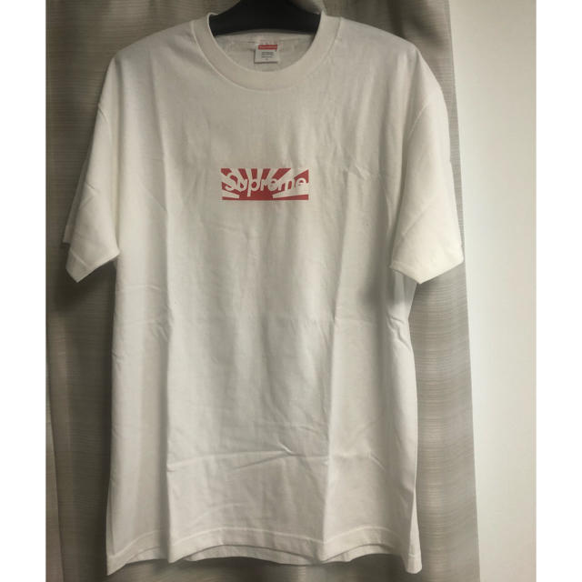 supreme BOXロゴTシャツ　日章旗　新品未使用　Lサイズ