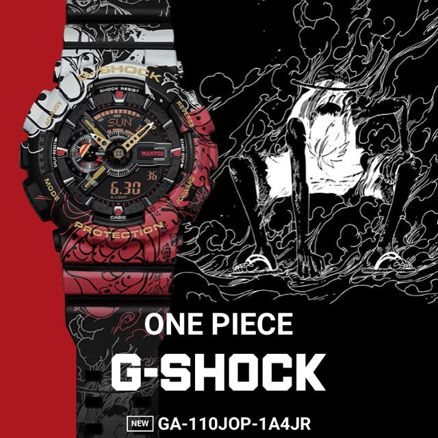 新品 G-SHOCK ONE PIECE GA-110JOP-1A4JＲ