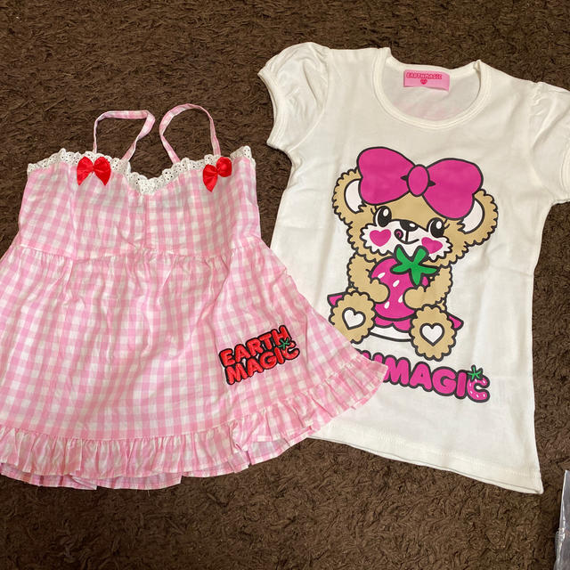 EARTHMAGIC(アースマジック)のEARTH キッズ/ベビー/マタニティのキッズ服女の子用(90cm~)(その他)の商品写真