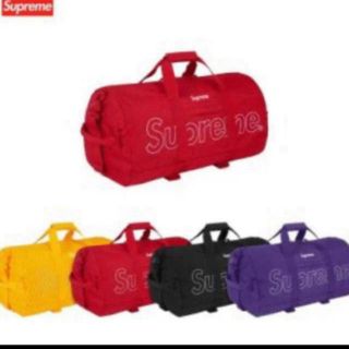 シュプリーム(Supreme)のsupreme シュプリーム　ダッフルバック　レッド(ボストンバッグ)