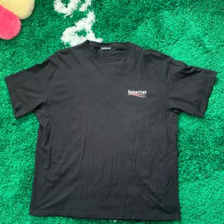 バレンシアガ(Balenciaga)の週末限定価格 balenciaga campaign logo Tシャツ XXL(Tシャツ/カットソー(半袖/袖なし))