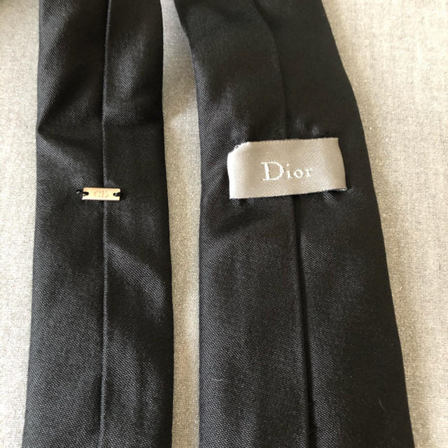 Dior(ディオール)のディオール　ネクタイ　ブラック メンズのメンズ その他(その他)の商品写真