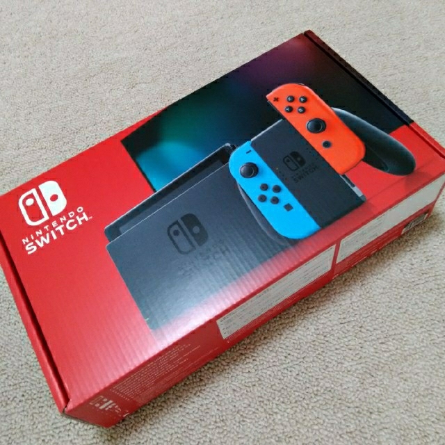 ゲームソフトゲーム機本体Nintendo Switch JOY-CON(L) ネオンブルー/ネオン