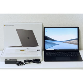 マイクロソフト(Microsoft)のマイクロソフト　　Surface laptop3  i5 8 256 ブラック(ノートPC)
