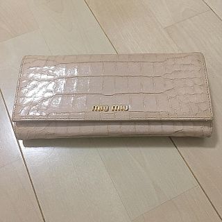 ミュウミュウ(miumiu)のミュウミュウ 長財布(長財布)