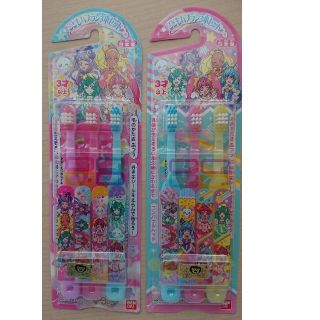 バンダイ(BANDAI)のプリキュアこどもハブラシ 6本 (3本セット×2)(歯ブラシ/歯みがき用品)