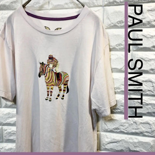 ポールスミス マルチストライプ GRAFFITI ZEBRA Tシャツ