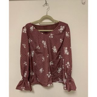 プロポーションボディドレッシング(PROPORTION BODY DRESSING)の花柄ブラウス(シャツ/ブラウス(長袖/七分))