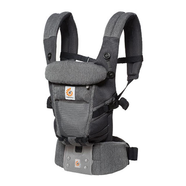 印象のデザイン外出/移動用品上級品 エルゴ抱っこ紐 / Ergobaby Adapt (エルゴアダプト) / グレー